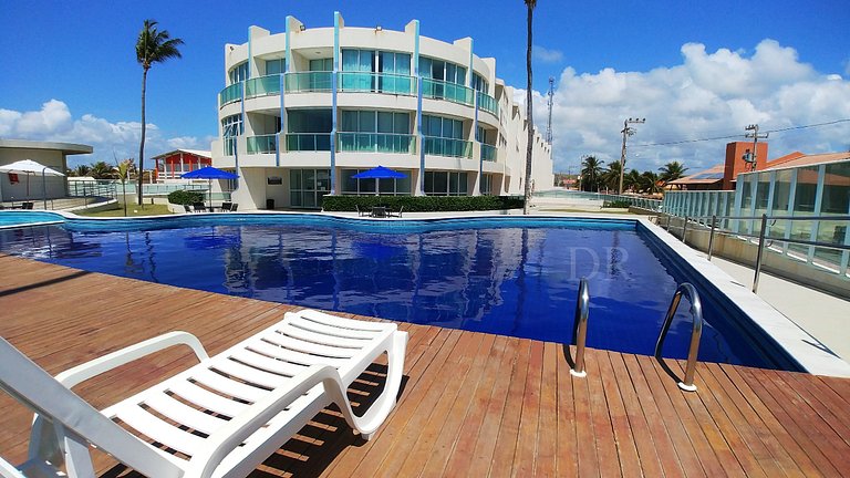 Conforto para Famílias: Vista Mar e 2 Vagas