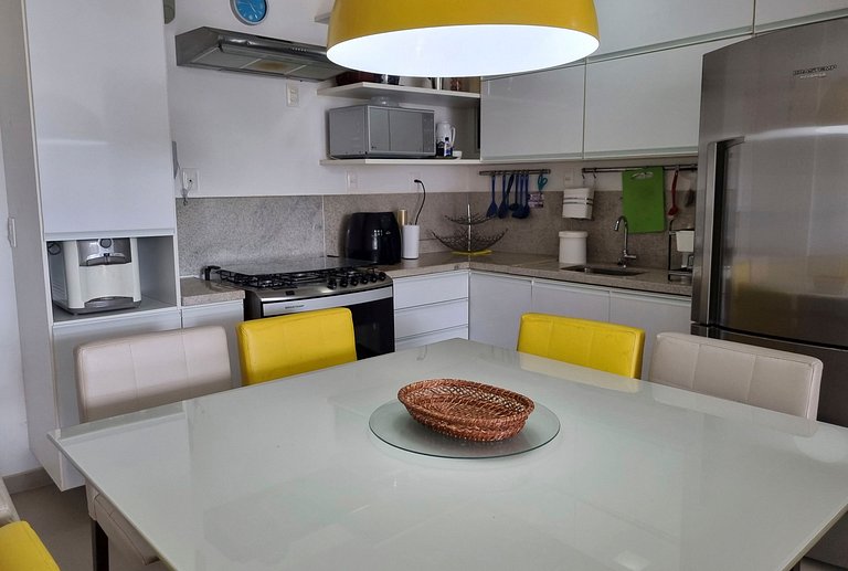 Pé na Areia Perfeito para 7 Pessoas + Garagem