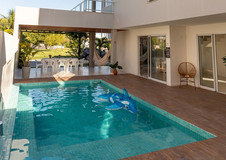 Casa p/ 12 Pessoas com Piscina e Área Gourmet