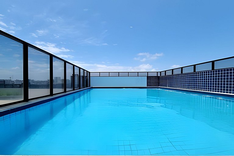 Apê na Ponta Verde com Wi-Fi e Piscina no Topo