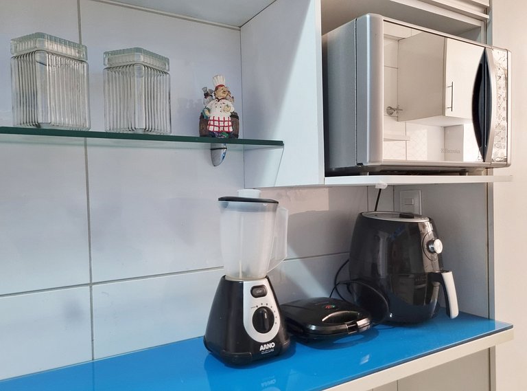 Vista Mar na Pajuçara: Amplo 2Q p/ 6 Pessoas