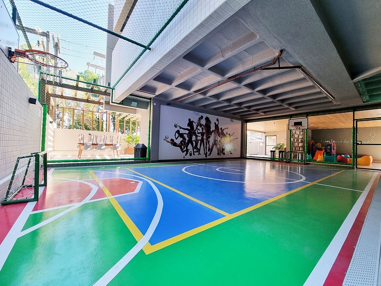 Lindo Estúdio com Jacuzzi, Sauna e Coworking