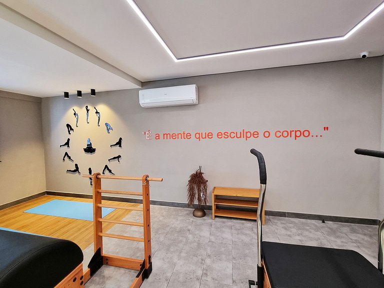 Apê com Ar em Tudo, Garagem e Lazer de Resort
