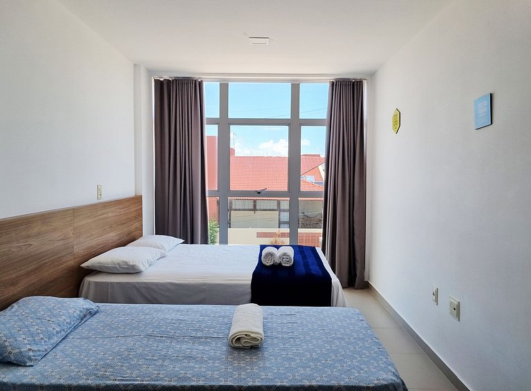 Conforto para Famílias: Vista Mar e 2 Vagas