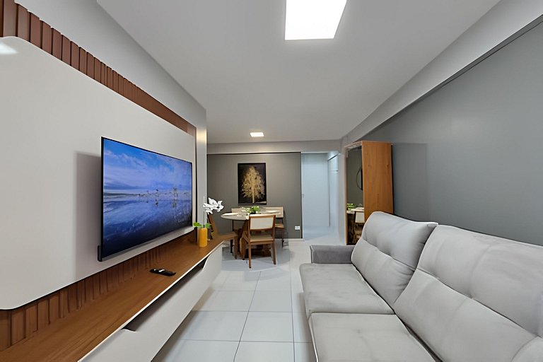 Pajuçara: Lindo 2 Qts c/ Garagem e Piscina