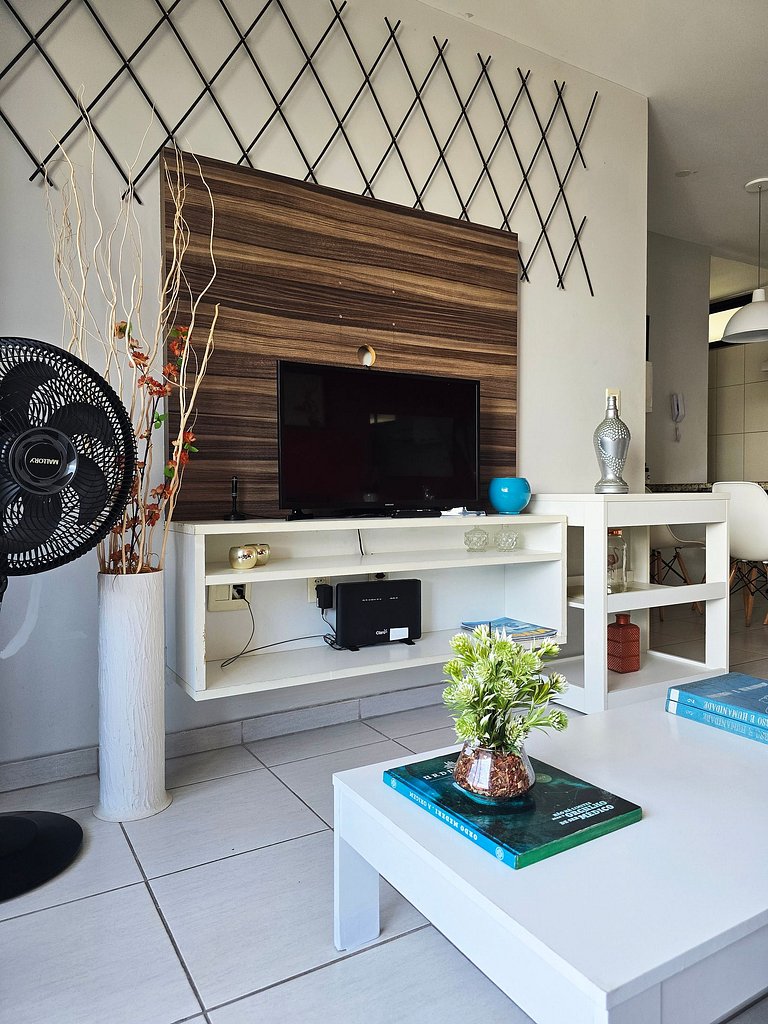 Apê na Ponta Verde com Wi-Fi e Piscina no Topo